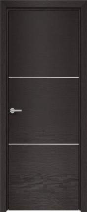 Дверь Н-11 800*2000 Дуб французский темный